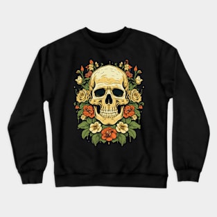 Vintage Skull tattoo art Crewneck Sweatshirt